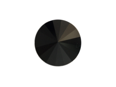 Swarovski Rivoli 12mm Farbe Jet-Hematite